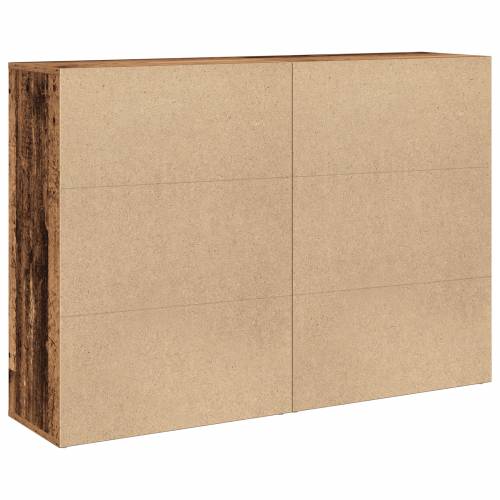 Ormarić s policom s pohranom s vratima Staro drvo 60 x 31 x 84 cm Konstruirano drvo Cijena