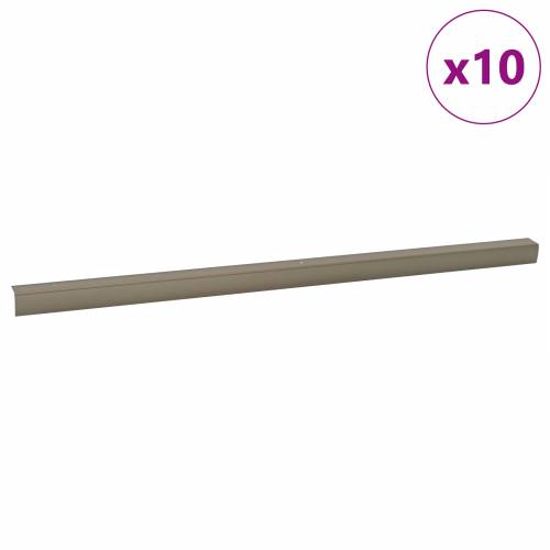 Stubišna obloga 10 pcs Šampanjca 67 cm Aluminij Cijena