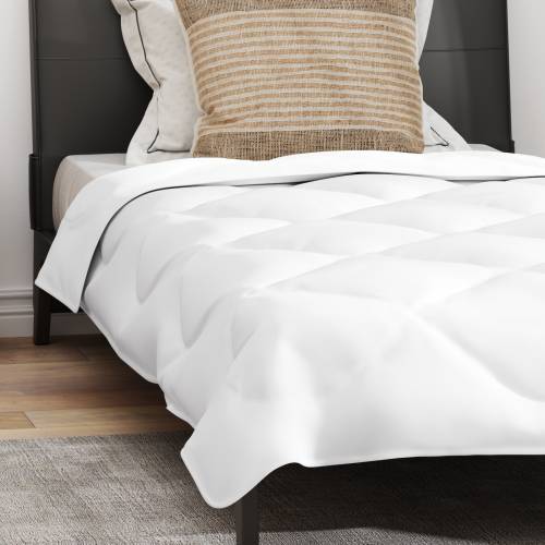 Ljetni pokrivač s jastukom 2 pcs Bijela 135 x 200 cm Mikrofibra Cijena