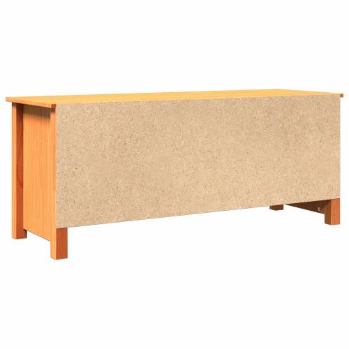 Klupa za cipele s policom s pohranom Voštano smeđa 110 x 38 x 45.5 cm Cijena