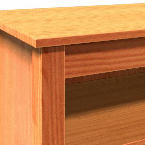 Klupa za cipele s policom s pohranom Voštano smeđa 110 x 38 x 45.5 cm Cijena
