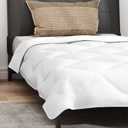 Ljetni pokrivač s jastukom 2 pcs Bijela 155 x 220 cm Mikrofibra Cijena