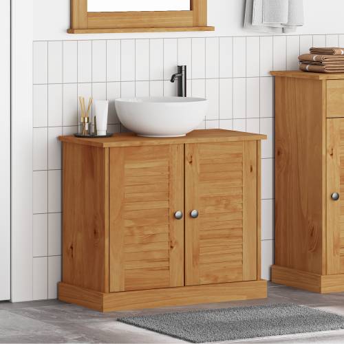 Kupaonske jedinice s Lavabo - Umivaonikom boja meda 67.5 x 34 x 59 cm Cijena