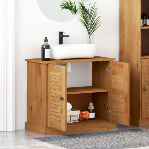 Kupaonske jedinice s Lavabo - Umivaonikom boja meda 67.5 x 34 x 59 cm Cijena