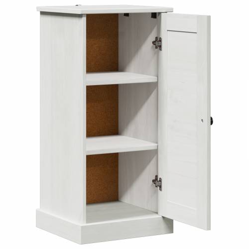 Kupaonski ormar s policom s pohranom s vratima antično bijela 37 x 34 x 80 cm MDF Cijena