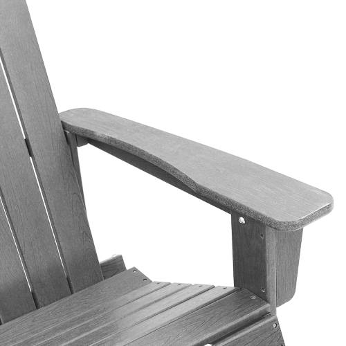Adirondack ljuljačke 2 pcs Svjetlosiva 73.5 x 92 x 90 cm HDPE Cijena