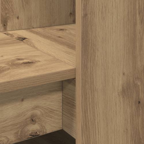 Stol s policom s pohranom hrast artisan 122 x 67 x 145 cm Cijena