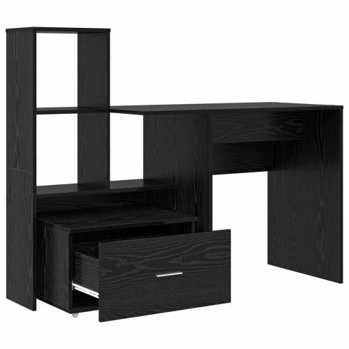 Stol Crni hrast 131.5 x 50 x 106.5 cm Konstruirano drvo Cijena