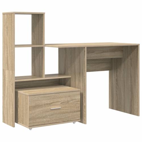 Stol sonoma hrast 131.5 x 50 x 106.5 cm Konstruirano drvo Cijena