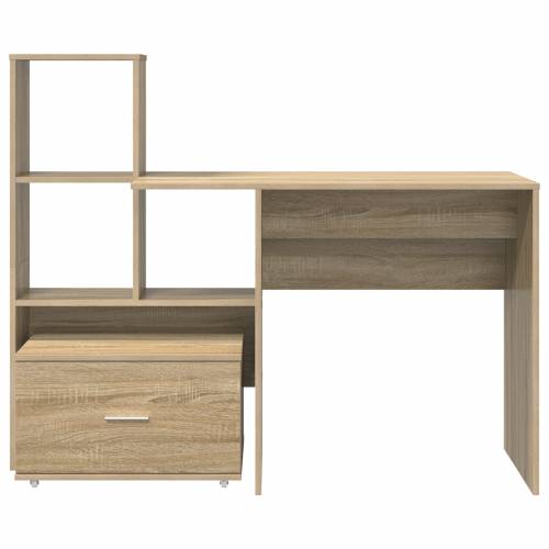 Stol sonoma hrast 131.5 x 50 x 106.5 cm Konstruirano drvo Cijena