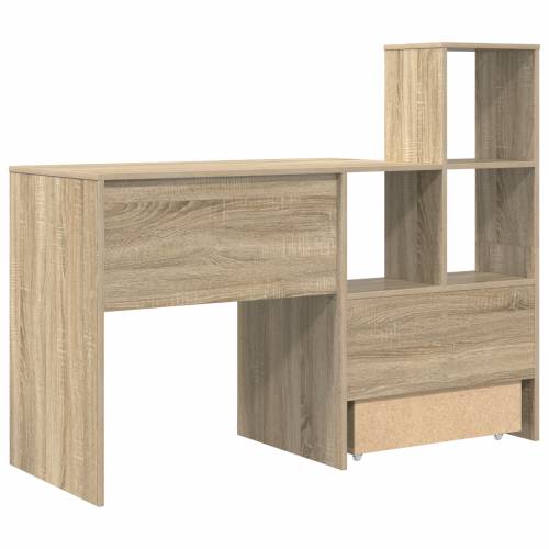 Stol sonoma hrast 131.5 x 50 x 106.5 cm Konstruirano drvo Cijena