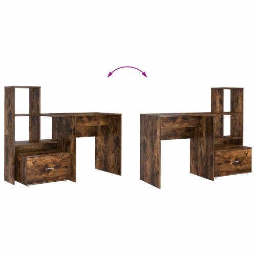 Stol Dimljeni hrast 131.5 x 50 x 106.5 cm Konstruirano drvo Cijena