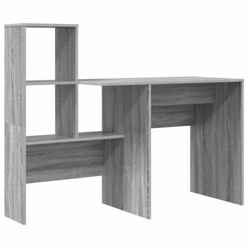 Stol Sivi hrast sonoma 131.5 x 50 x 106.5 cm Konstruirano drvo Cijena