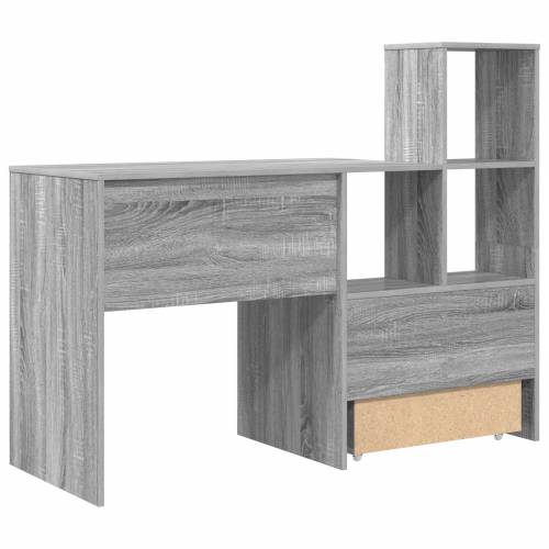Stol Sivi hrast sonoma 131.5 x 50 x 106.5 cm Konstruirano drvo Cijena