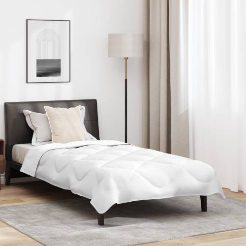 Ljetni pokrivač s jastukom 2 pcs Bijelo 155 x 220 cm Mikrofibra Cijena