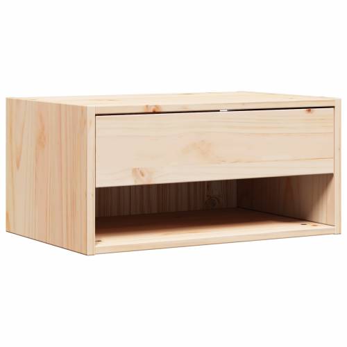 Noćni ormarić montiran na zid Smeđa 50 x 32.5 x 24 cm Cijena