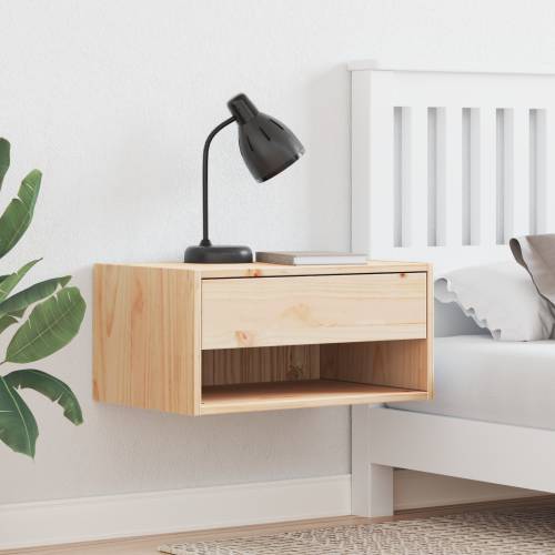 Noćni ormarić montiran na zid 2 pcs Smeđa 50 x 32.5 x 24 cm Cijena
