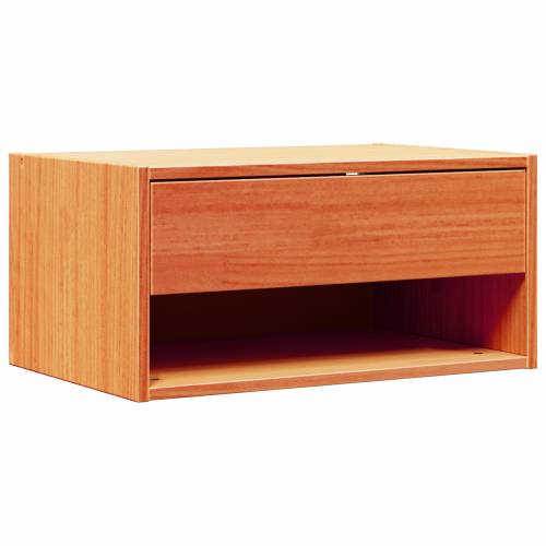 Noćni ormarić montiran na zid Voštano smeđa 50 x 32.5 x 24 cm Cijena