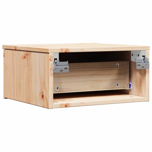 Noćni ormarić montiran na zid 2 pcs Smeđa 37 x 35 x 18.5 cm Cijena