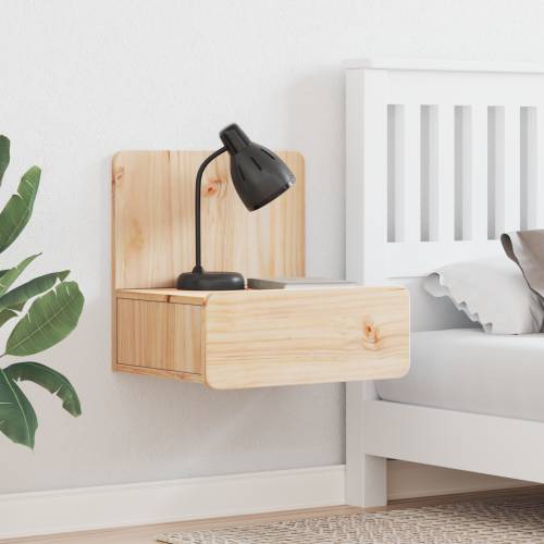 Noćni ormarić montiran na zid 2 pcs Smeđa 44 x 32.5 x 40 cm Cijena