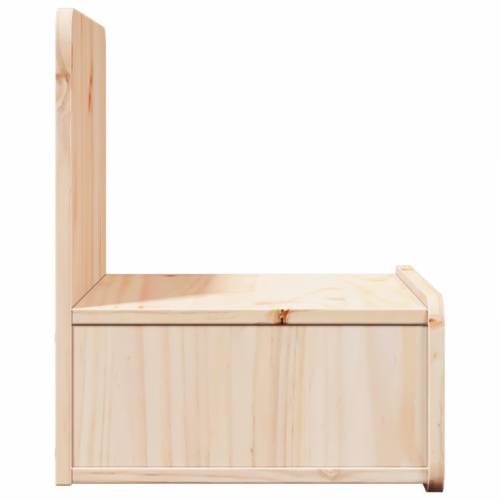 Noćni ormarić montiran na zid 2 pcs Smeđa 44 x 32.5 x 40 cm Cijena
