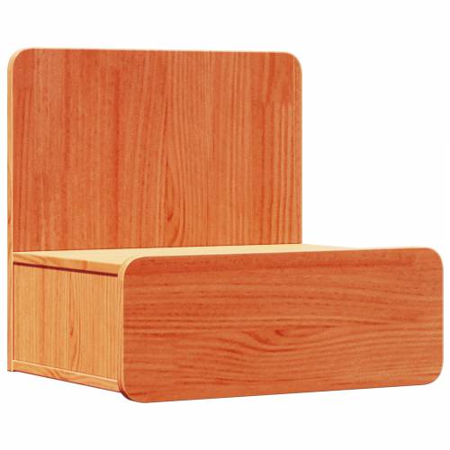 Noćni ormarić montiran na zid Voštano smeđa 44 x 32.5 x 40 cm Cijena