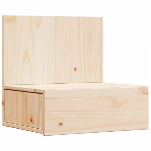 Noćni ormarić montiran na zid Smeđa 42 x 32.5 x 40 cm Cijena