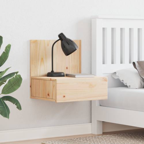 Noćni ormarić montiran na zid 2 pcs Smeđa 42 x 32.5 x 40 cm Cijena