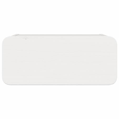 Noćni ormarić montiran na zid 2 pcs Bijelo 39 x 34 x 16.5 cm Cijena
