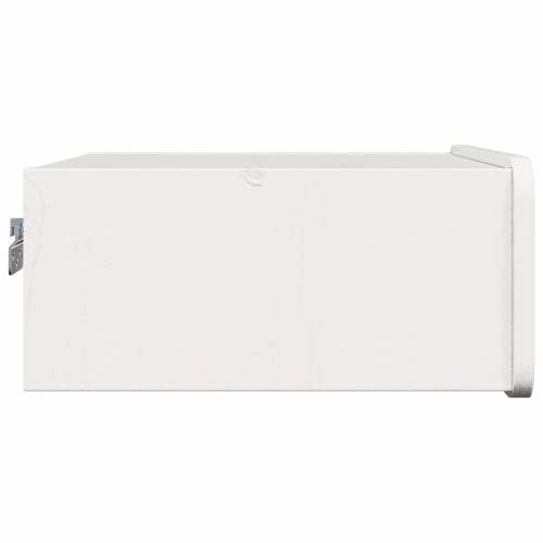Noćni ormarić montiran na zid 2 pcs Bijelo 39 x 34 x 16.5 cm Cijena