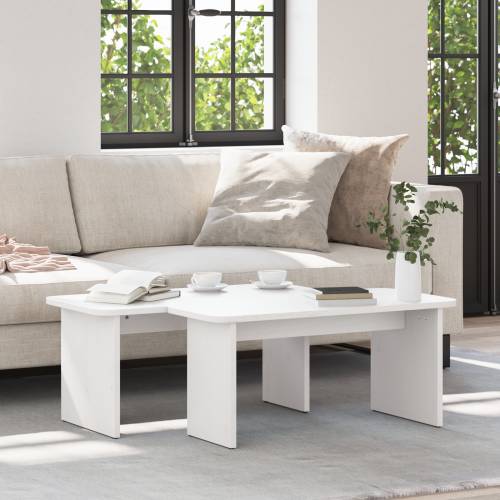 Stolić za kavu 2 pcs Bijela 100 x 69 x 35.5 cm Cijena