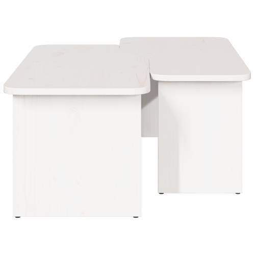 Stolić za kavu 2 pcs Bijela 100 x 69 x 35.5 cm Cijena