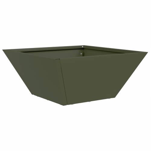 Plastična saksija 5 pcs Maslinovo zelena 35 x 35 x 15 cm Čelik Cijena