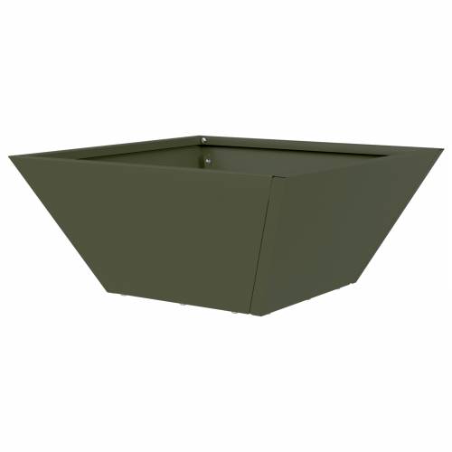 Plastična saksija 5 pcs Maslinovo zelena 35 x 35 x 15 cm Čelik Cijena