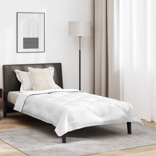 Duvet za sve sezone s jastukom Bijelo 135 x 200 cm Mikrofibra Cijena