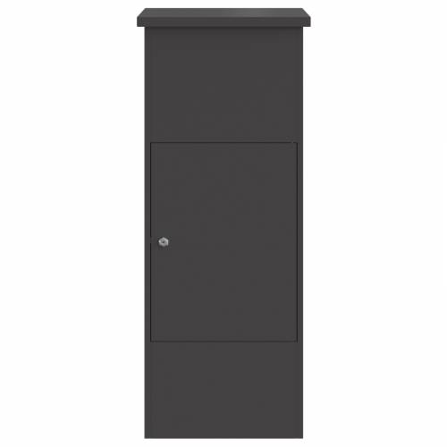 Sandučić za pakete Crna 44.5 x 29 x 110.5 cm Čelik Cijena