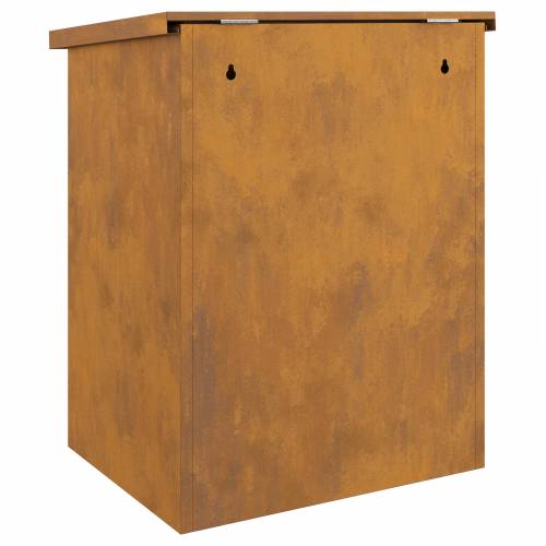 Sandučić za pakete Rđa 44 x 35 x 59 cm Otporni čelik Cijena