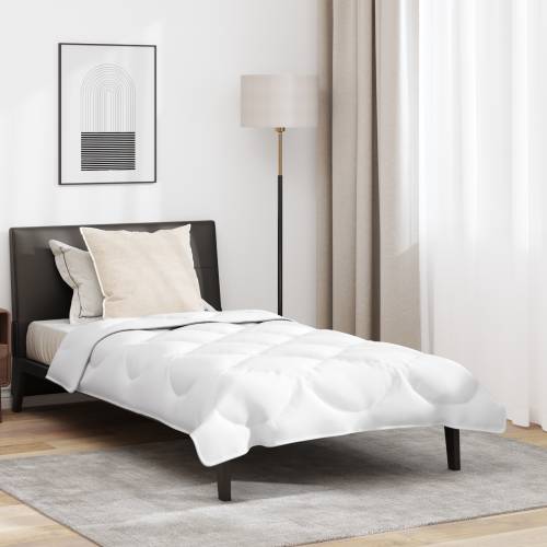 2-u-1 Punionica s jastukom 2 pcs Bijela 140 x 200 cm Mikrofibra Cijena