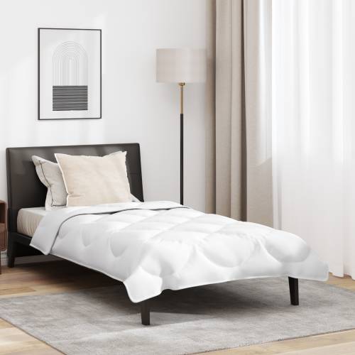 2-u-1 Punionica s jastukom 2 pcs Bijela 140 x 220 cm Mikrofibra Cijena