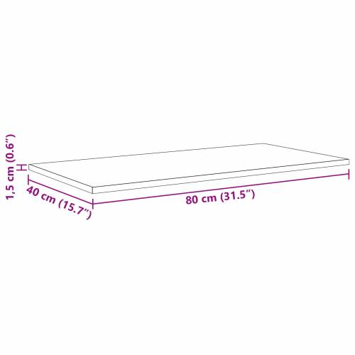 Polica za Knjige 4 pcs Smeđa 100 x 40 x 1.5 cm Iverica Cijena