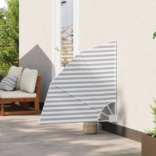 Zaslon za privatnost na balkonu Antracit i bijela 115 x 115 cm Cijena