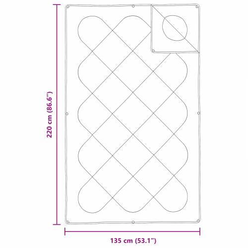 Poplun s jastukom 2 pcs Bijela 135 x 220 cm Mikrofibra Cijena