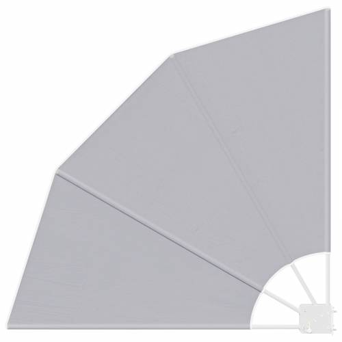 Zaslon za privatnost na balkonu Siva 115 x 115 cm tkanina Cijena