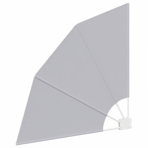 Zaslon za privatnost na balkonu Siva 115 x 115 cm tkanina Cijena