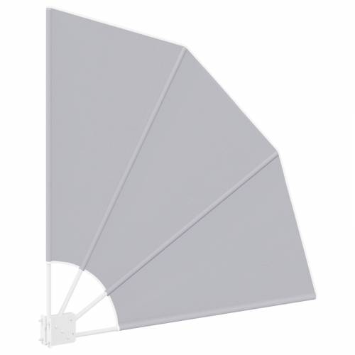 Zaslon za privatnost na balkonu Siva 115 x 115 cm tkanina Cijena