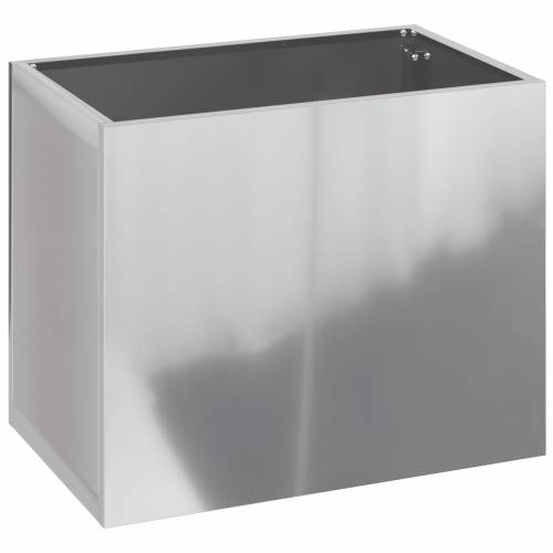 Vrtna saksija Srebrno 50 x 32 x 40 cm Pocinčani čelik Cijena