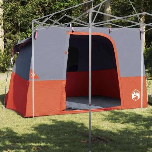 Šator s krovom Ostalo Siva i narančasta i crna 280 x 220 x 176 cm Cijena