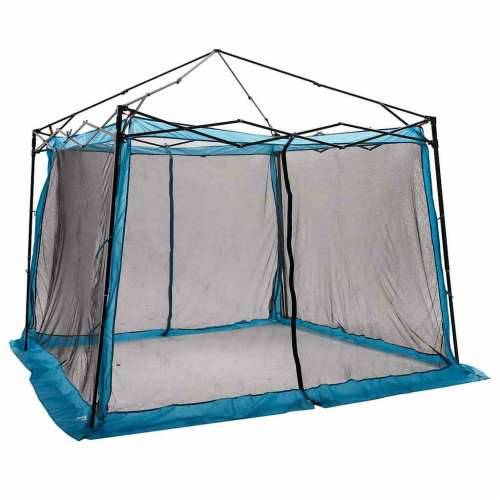 Šator s krovom Ostalo s zračnim otvorom Podesiva Plava i crna 303 x 303 cm Cijena