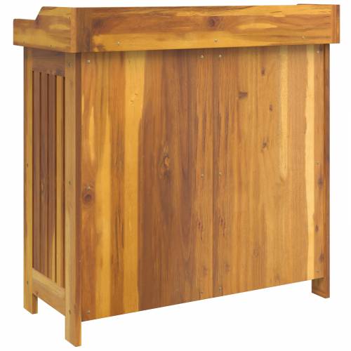 Vrtni ormar s pohranom s vratima Smeđa 78 x 36.5 x 78cm Cijena