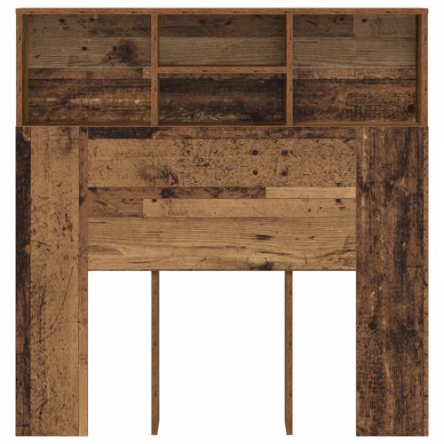 Glava kreveta s ormarićem Staro drvo 100 x 19 x 103.5 cm Cijena
